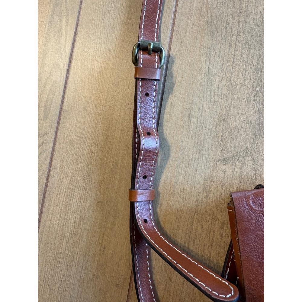 Patricia Nash Granada Florence Crossbody Purse Bag Tooled Leather Floral Rustic - Picture 13 of 15